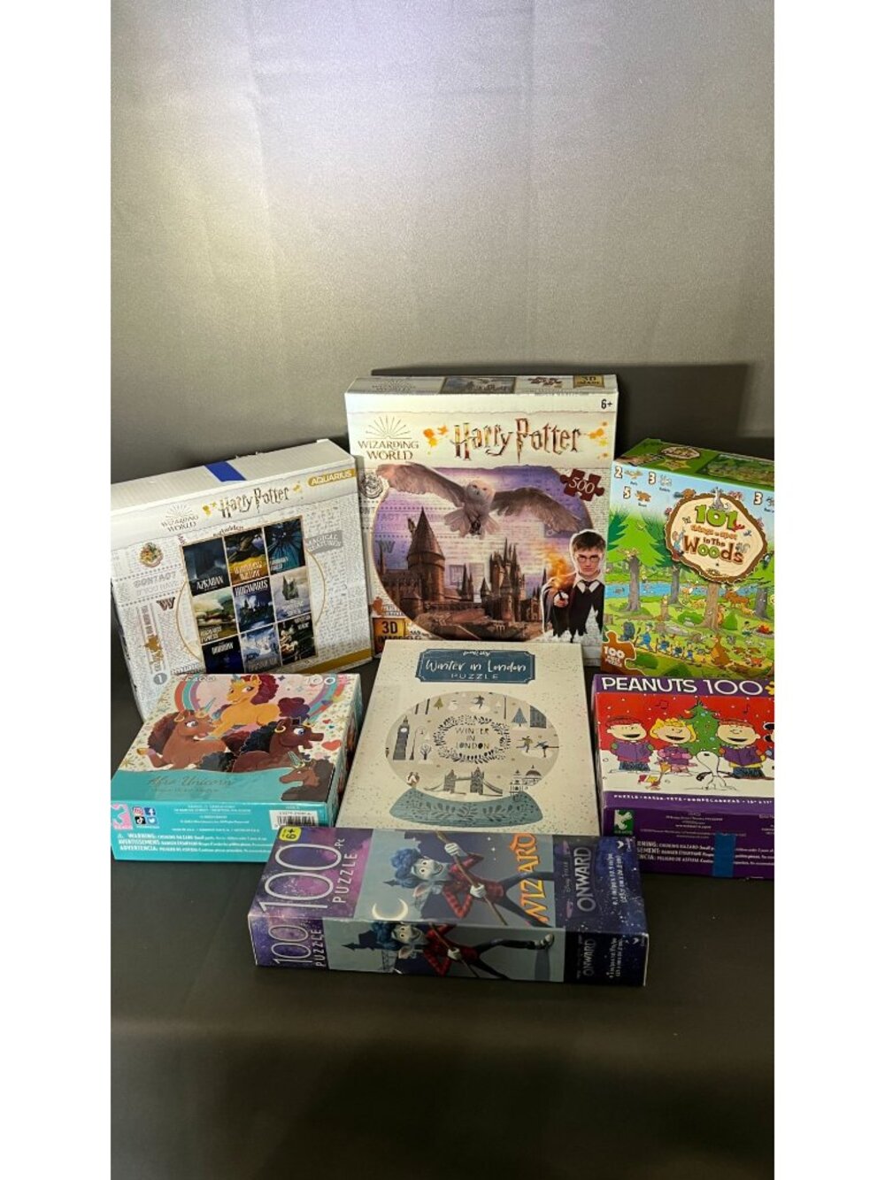 Harry Potter 3D Jigsaw Puzzle Wizarding World Hogwarts Magic Set